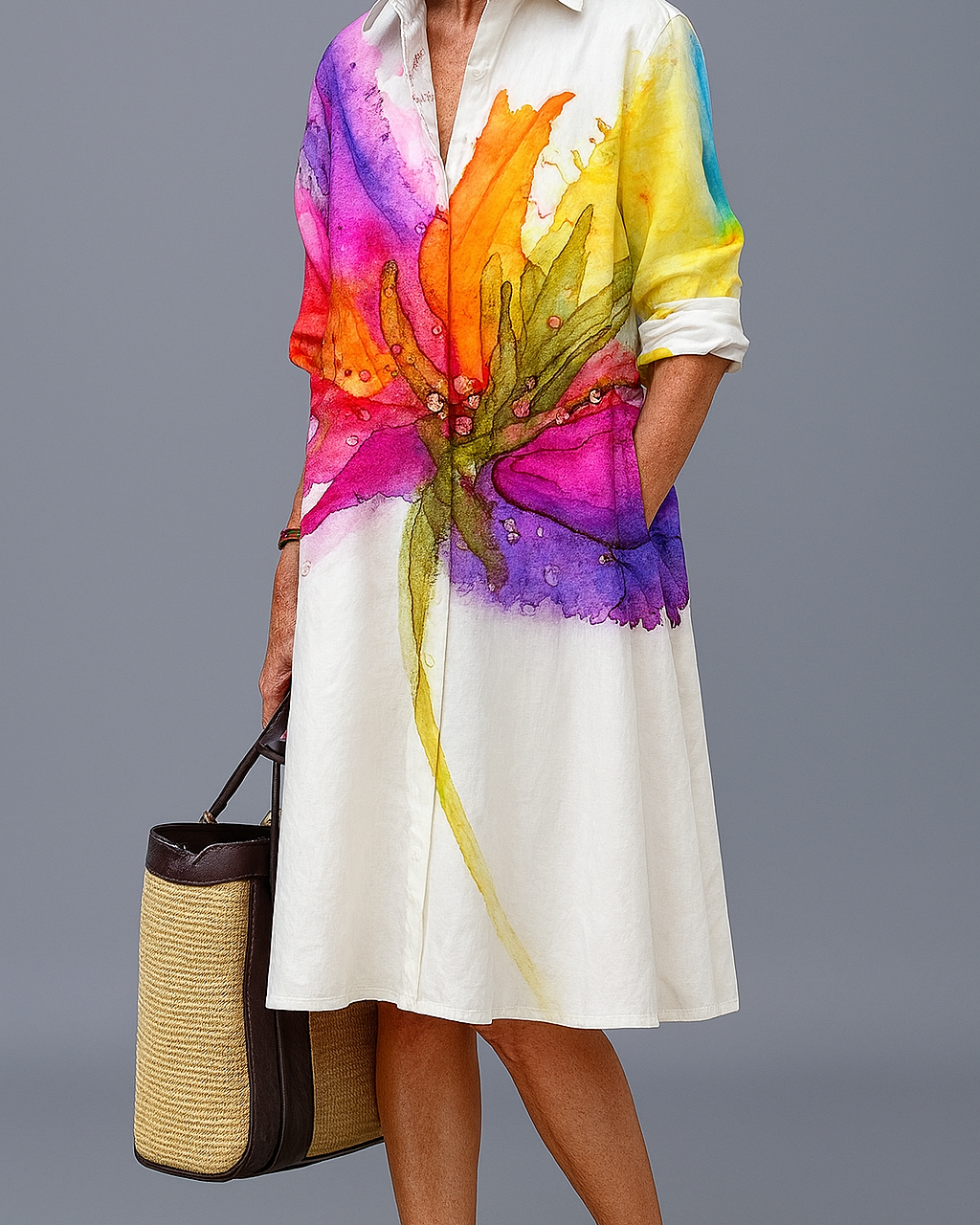 Lydia™ | Elegancka Sukienka Midi