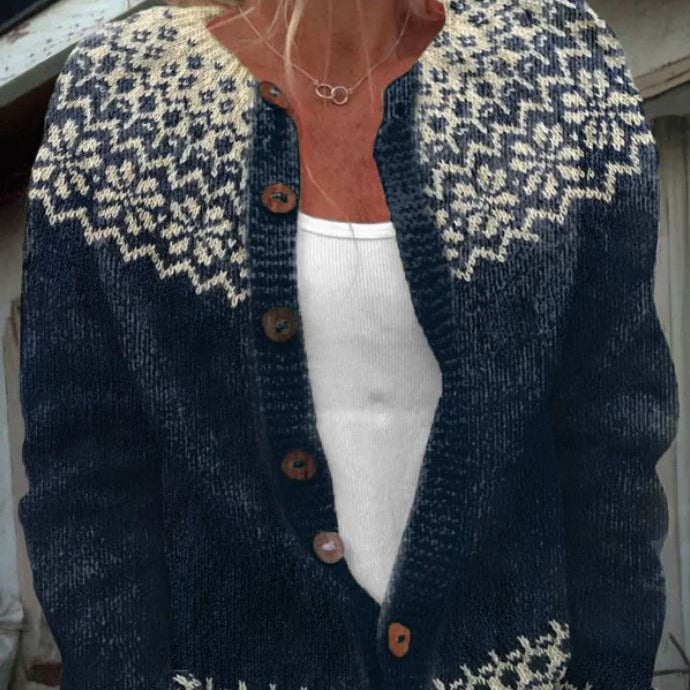 Hadley | Vintage Sweter z Wełny