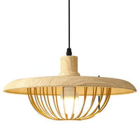 Industrialna Lampa Wisząca z Metalowym Kloszem i Ażurowym Koszykiem