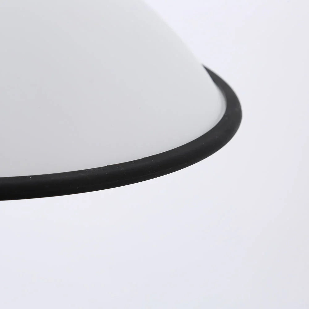 Nowoczesna Lampa Wisząca – Minimalistyczny Design z Owalnym Kloszem