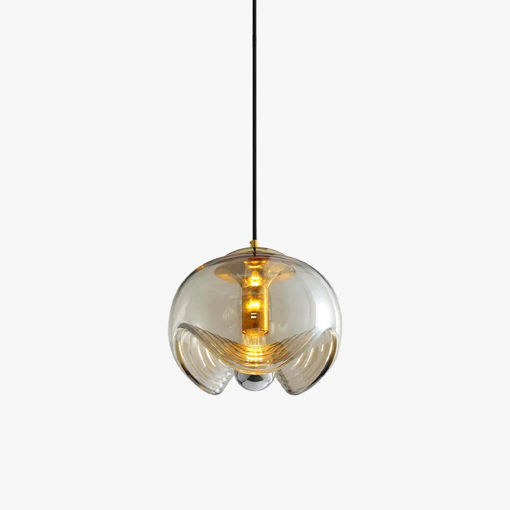Szklana Lampa Wisząca – Elegancja w Artystycznej Formie