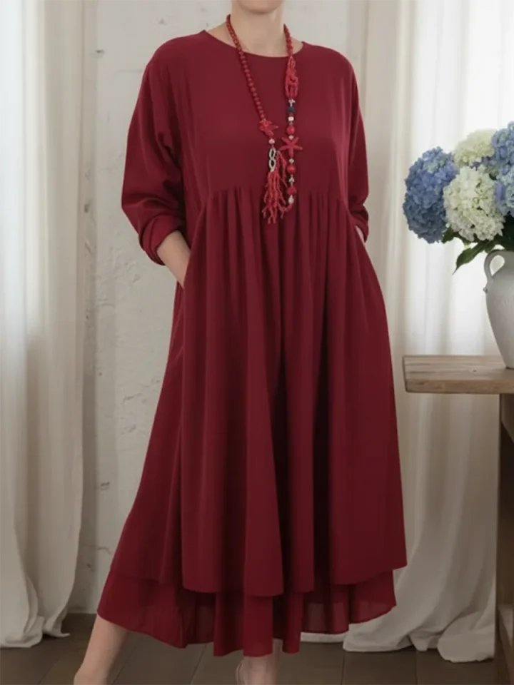 Kalynde – Luźna sukienka midi A-line