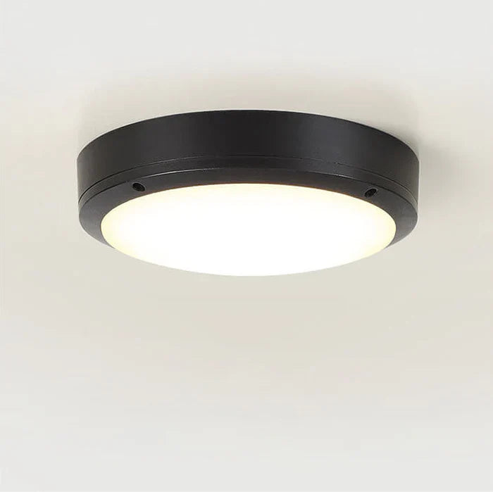 Nowoczesna lampa sufitowa LED do zastosowań zewnętrznych i wewnętrznych