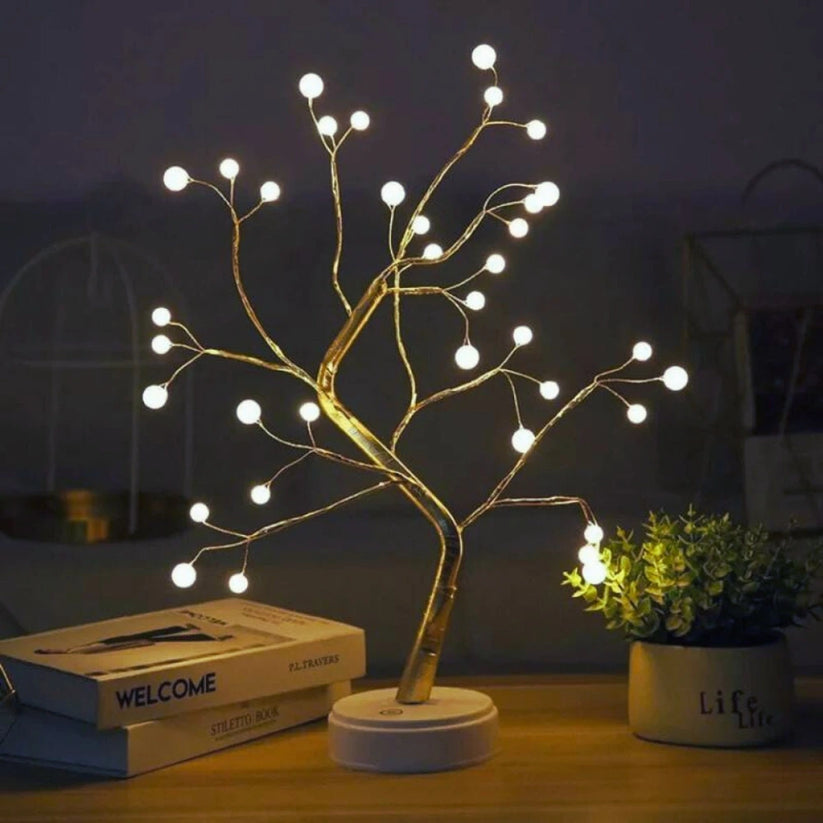 Lampa dekoracyjne drzewko LED
