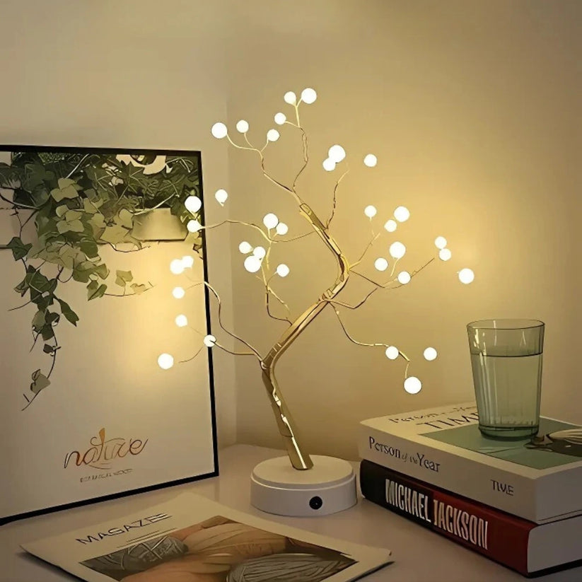Lampa dekoracyjne drzewko LED