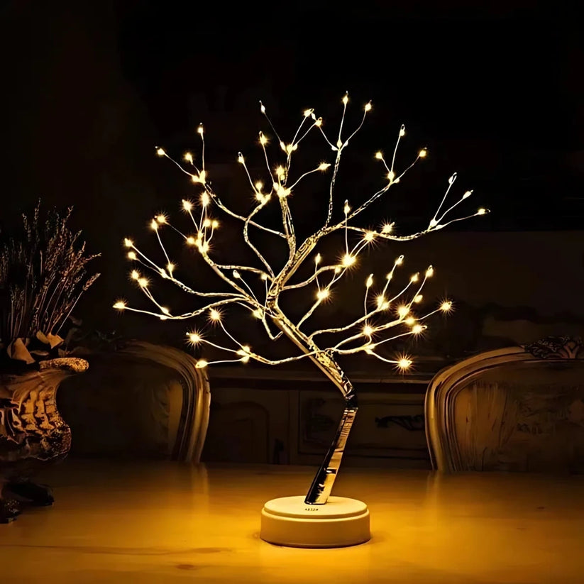 Lampa dekoracyjne drzewko LED
