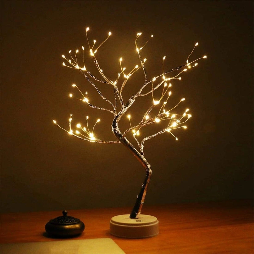 Lampa dekoracyjne drzewko LED