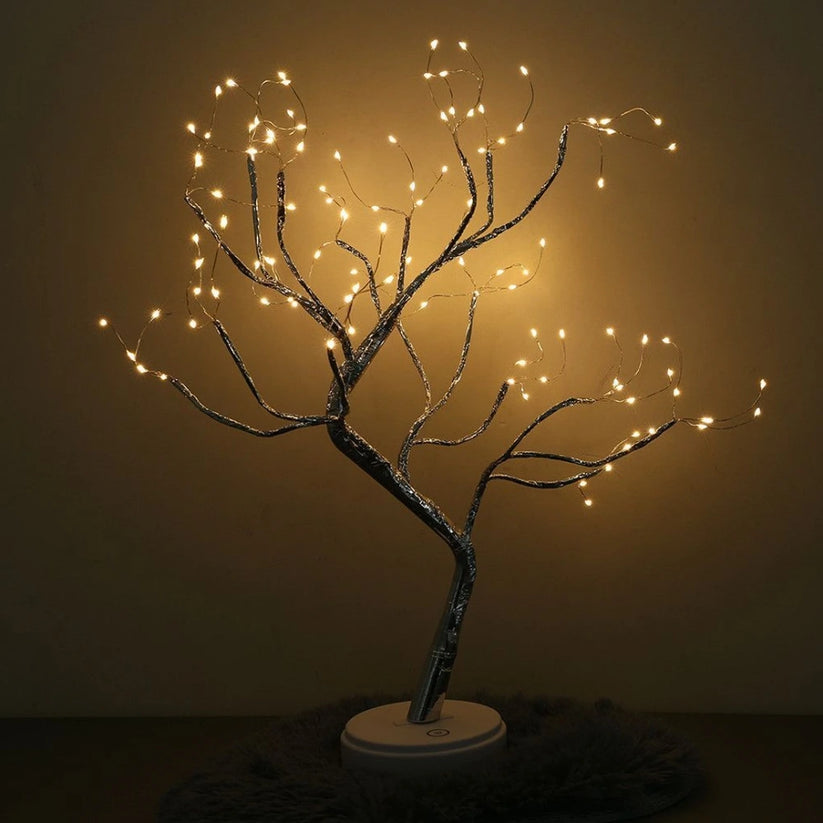Lampa dekoracyjne drzewko LED