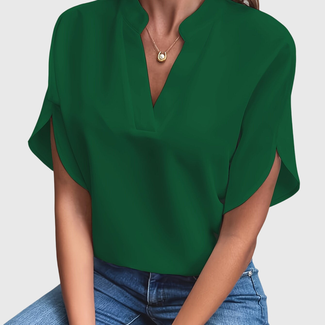 Kristie™ - Elegancka Bluzka
