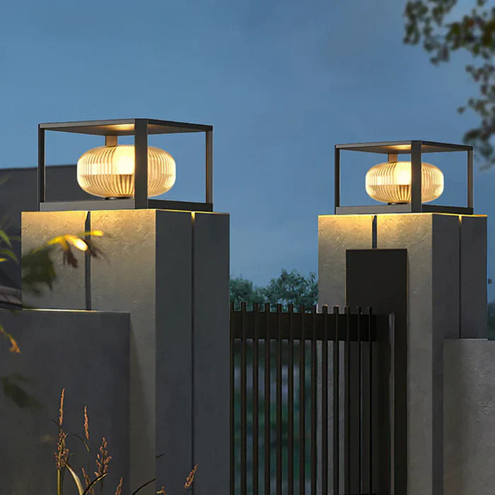 Nowoczesna lampa solarna LED – designerskie oświetlenie ogrodowe