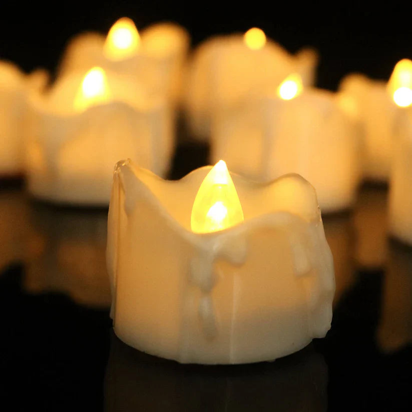 Bezpłomieniowe lampki led świece