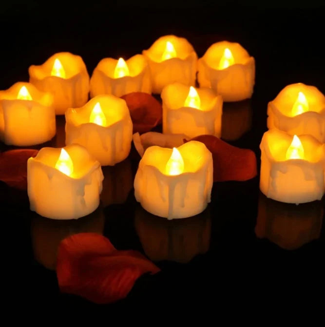 Bezpłomieniowe lampki led świece