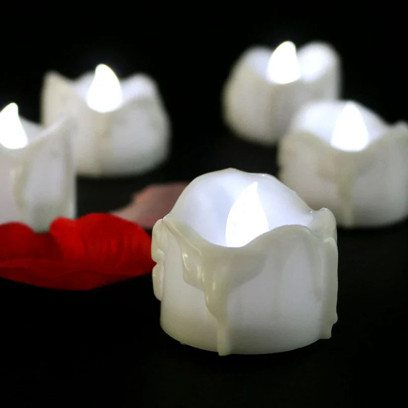Bezpłomieniowe lampki led świece