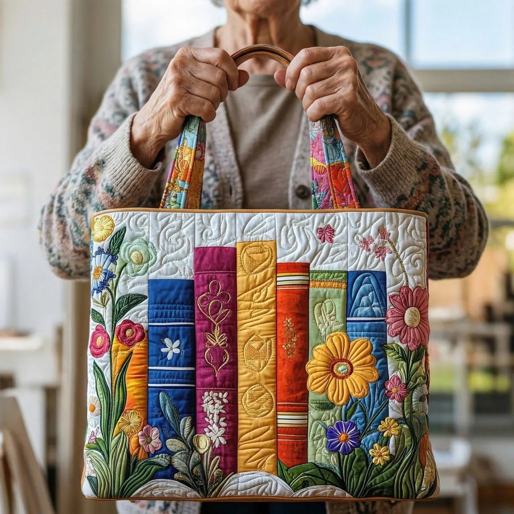 Torba Artisanal - Bibliothèque Florale