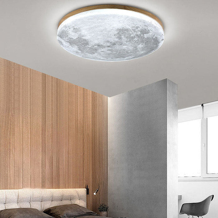 Lampa sufitowa księżyc LED