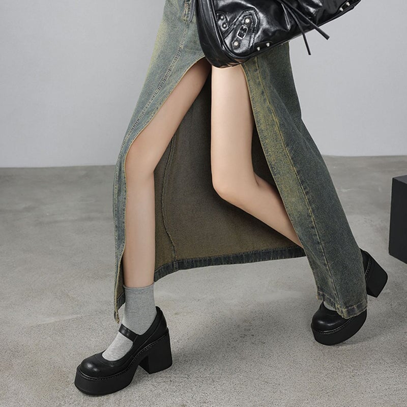 Pela Skórzane Szpilki