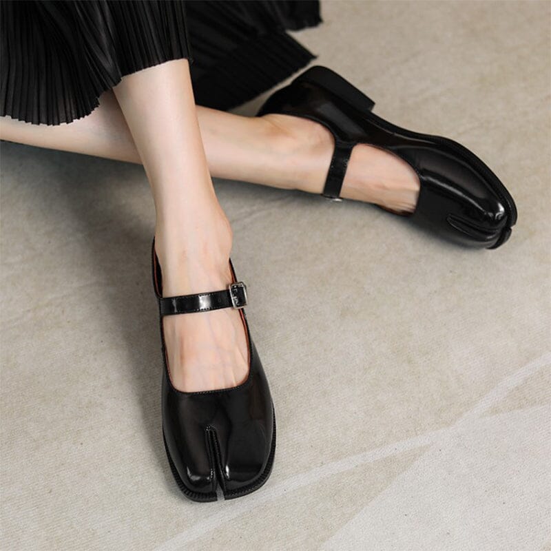 Martha Skórzane Mary Janes