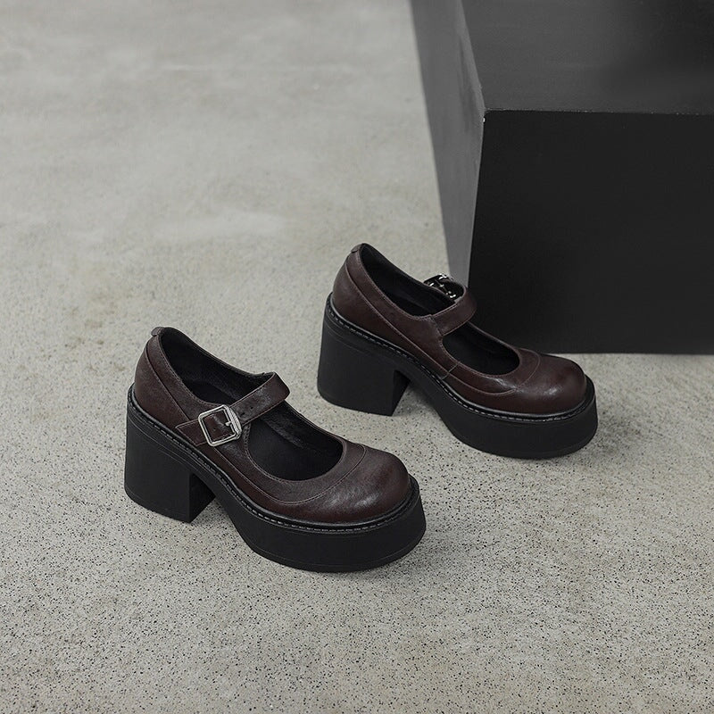 Pela Skórzane Szpilki