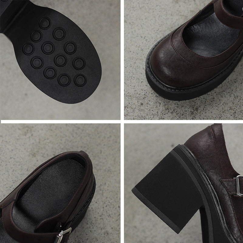 Pela Skórzane Szpilki