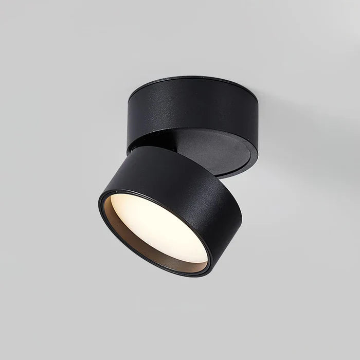 Nowoczesna regulowana lampka sufitowa LED