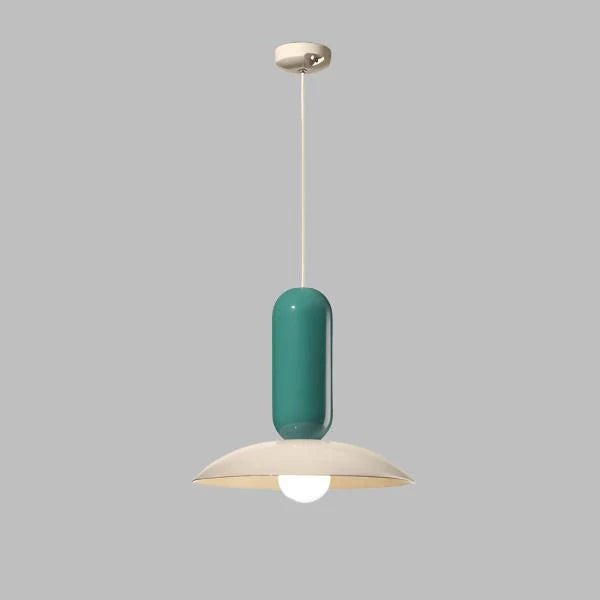 Kolorowa Lampa Wisząca w Stylu Retro-Nowoczesnym