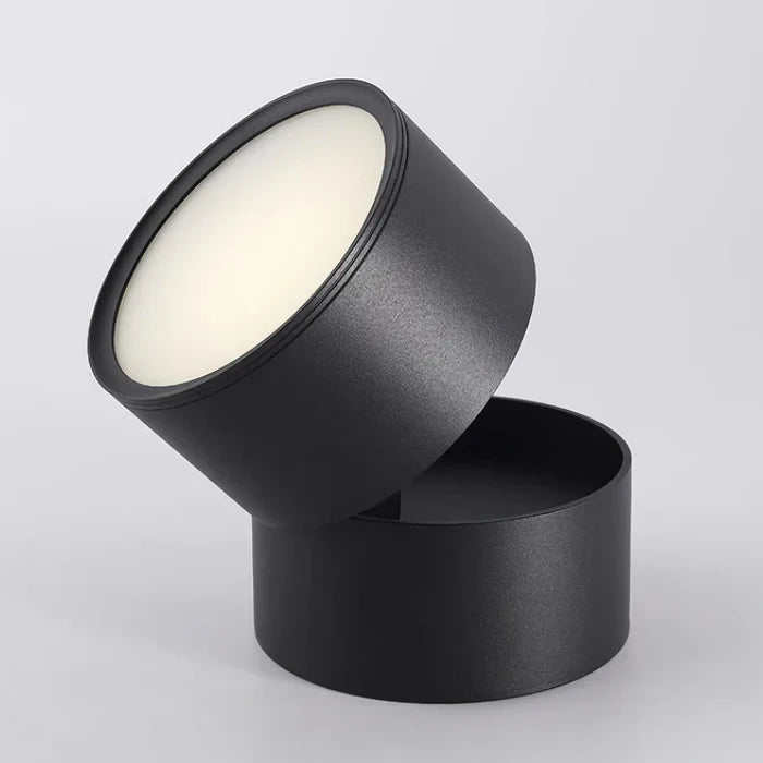 Nowoczesna regulowana lampka sufitowa LED