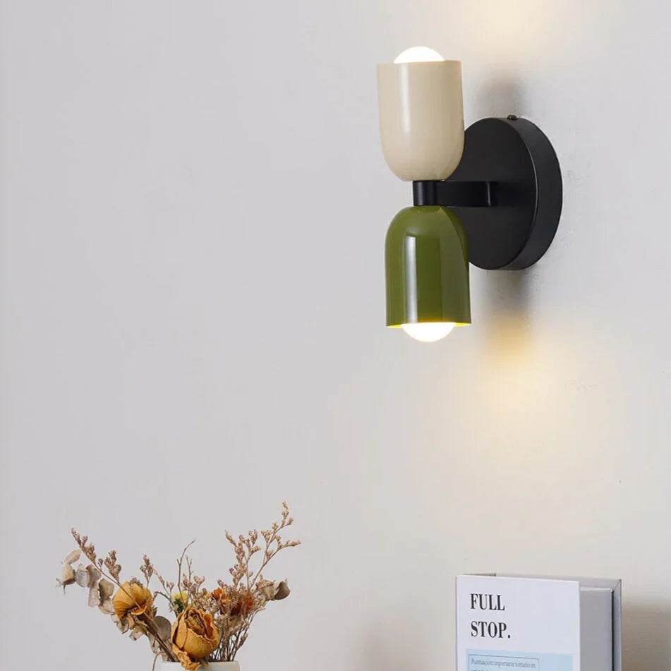 Nowoczesna lampa ścienna w Stylu japandi
