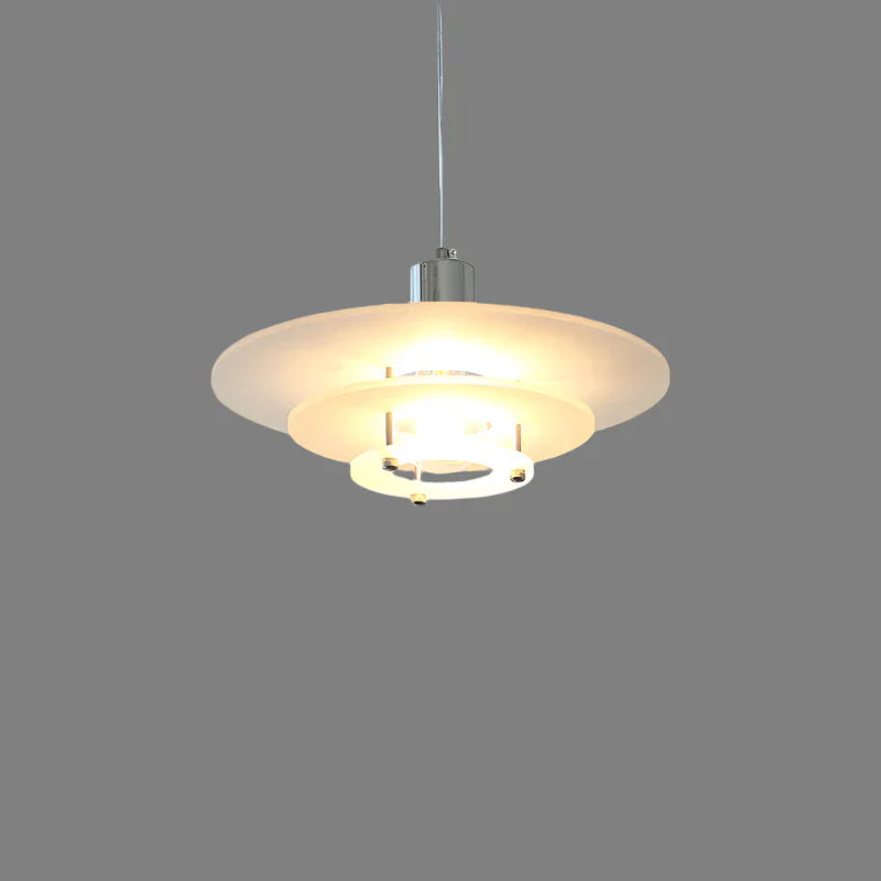 Nowoczesna Warstwowa Wisząca Lampa Akrylowa Vintage
