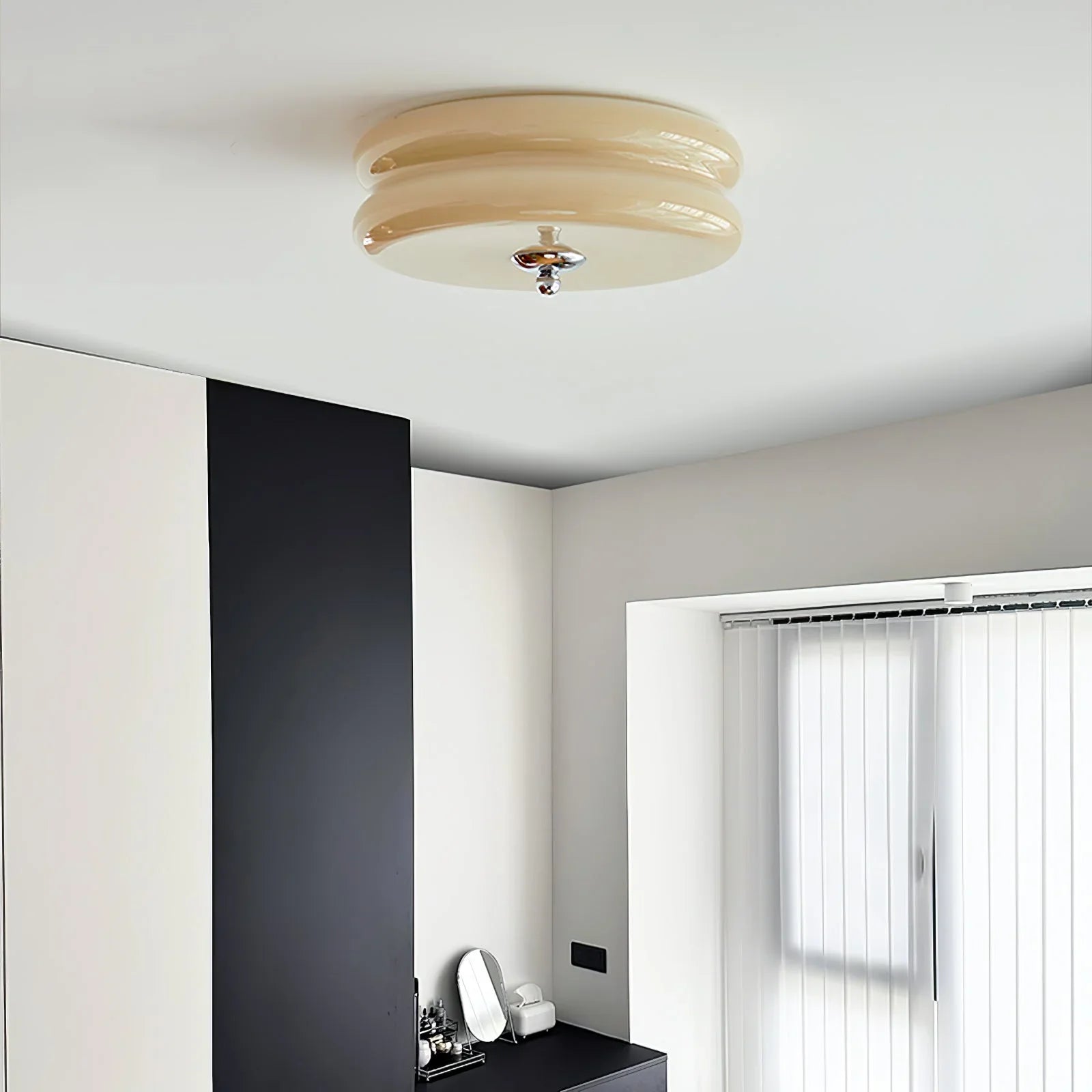 Nowoczesna Lampa Sufitowa Plafon – Okrągła Oprawa LED do Sypialni, Salonu i Korytarza