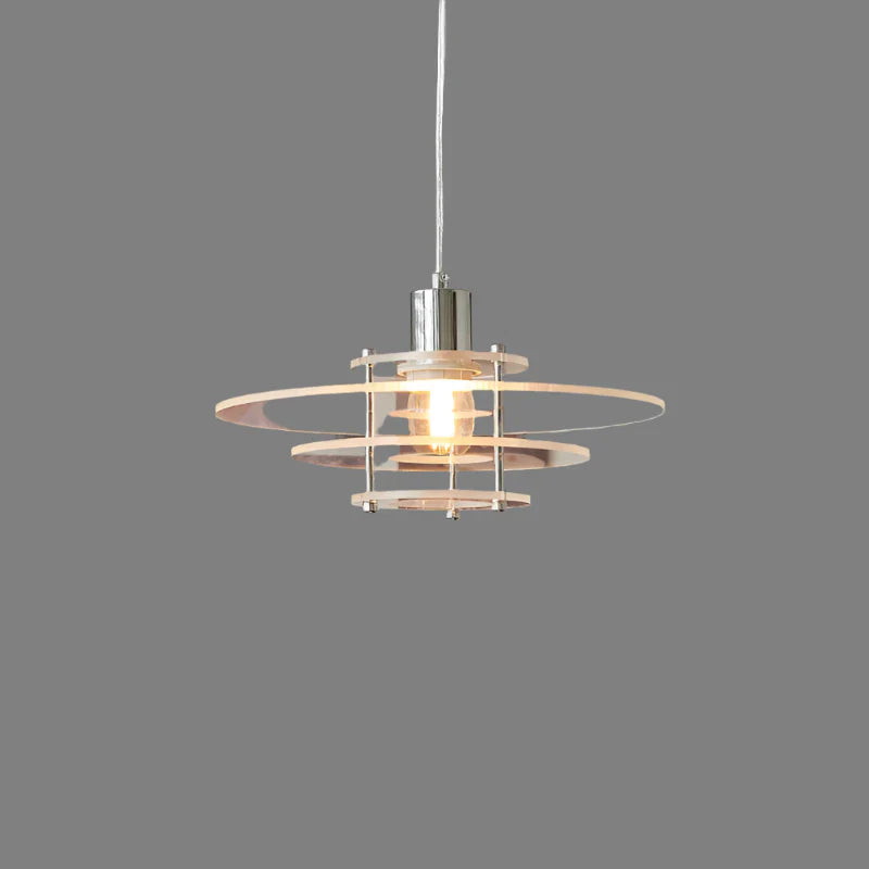 Nowoczesna Warstwowa Wisząca Lampa Akrylowa Vintage