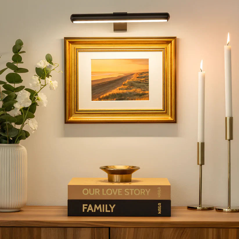 Bezprzewodowa lampa ścienna LED oświetlenie obrazów