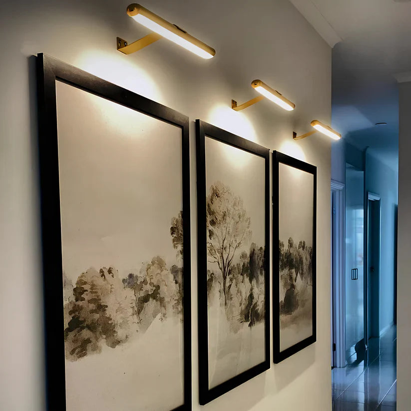 Bezprzewodowa lampa ścienna LED oświetlenie obrazów