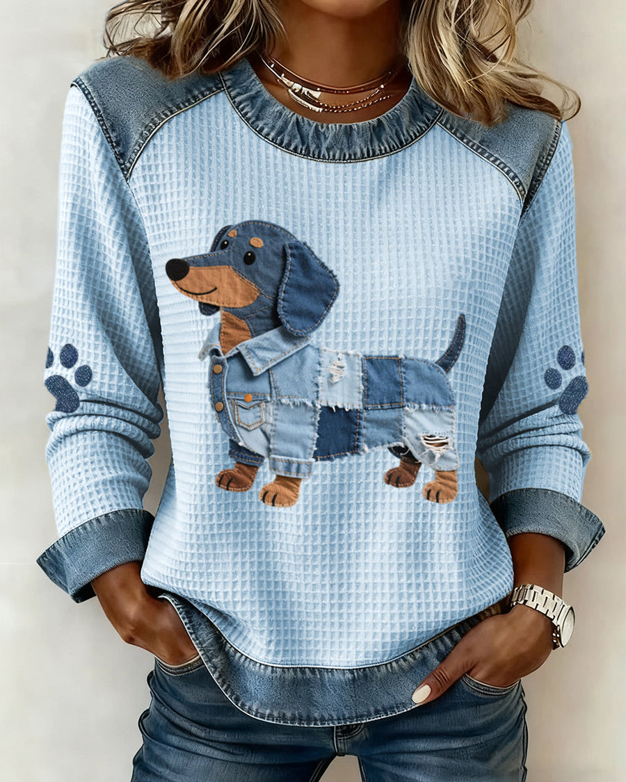 Alveria – Bluza z jamnikiem