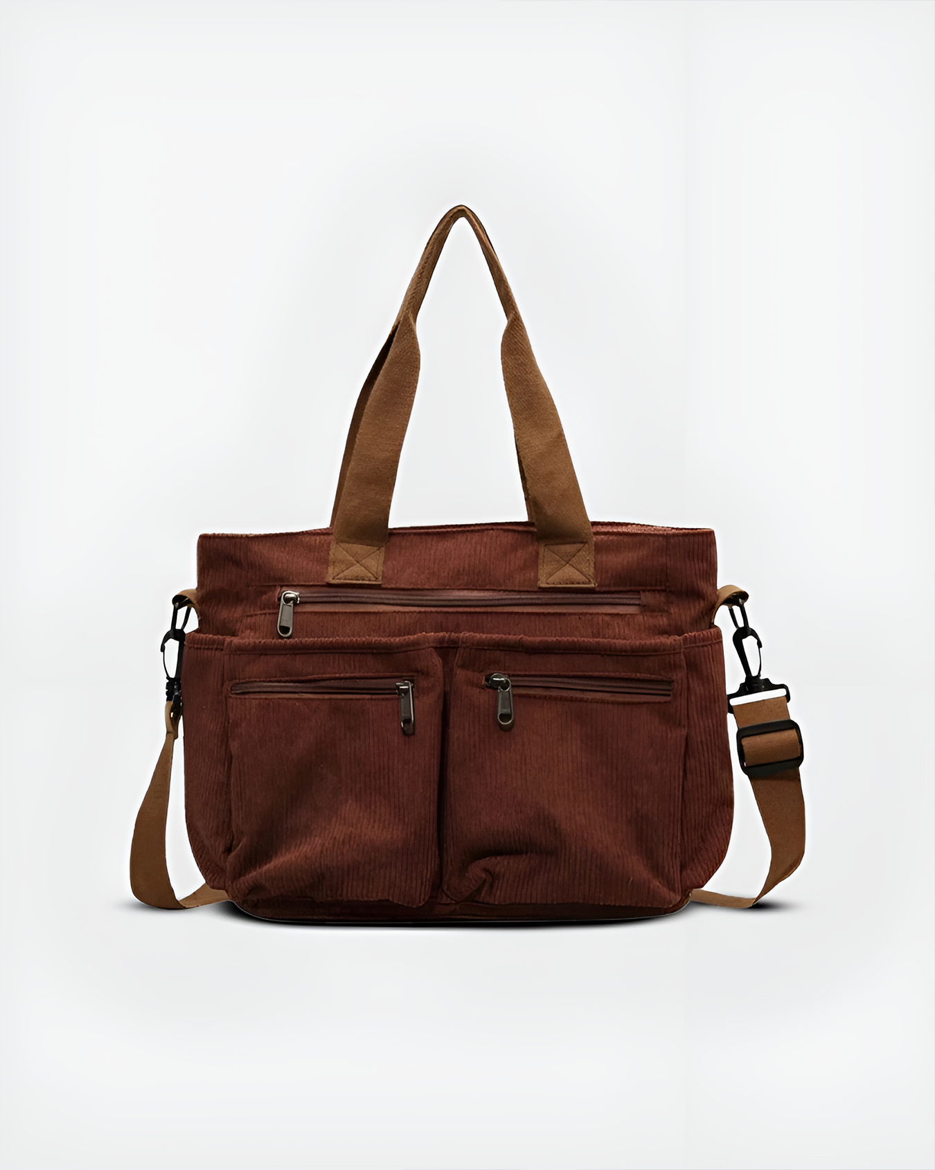 Eufemia – Stylowa torba typu tote z sztruksu