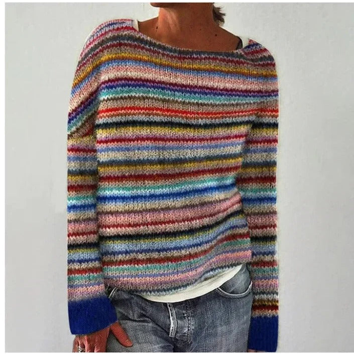 Claire | Vintage Islandzki Sweter Wełniany