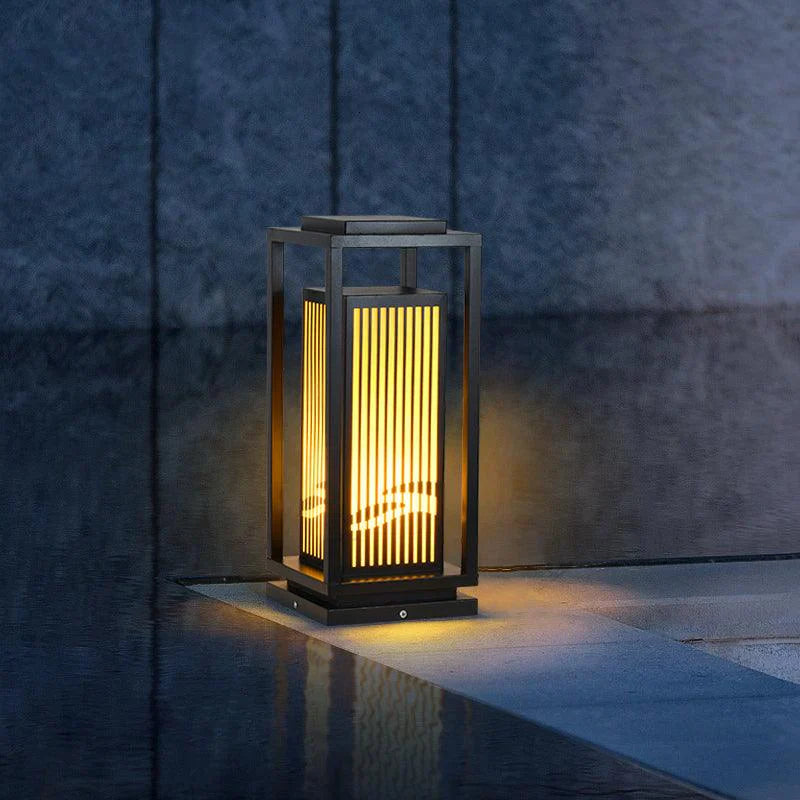 Nowoczesna lampa ogrodowa stojąca – dekoracyjne oświetlenie zewnętrzne