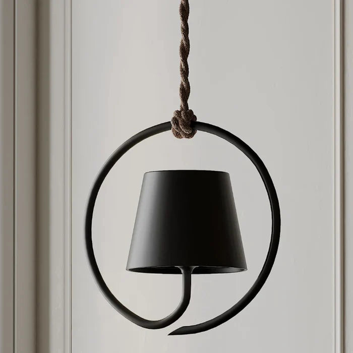 Bezprzewodowa Lampa wisząca nowoczesna LED – minimalistyczna oprawa w geometrycznej formie