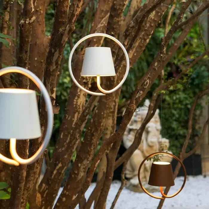 Bezprzewodowa Lampa wisząca nowoczesna LED – minimalistyczna oprawa w geometrycznej formie