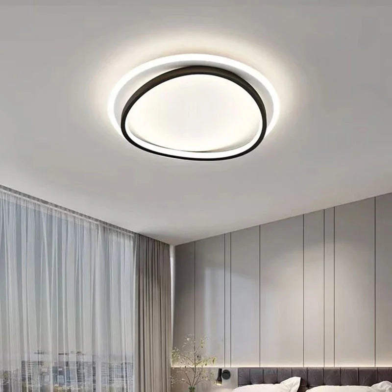 Nowoczesna Lampa Sufitowa LED w Futurystycznym Stylu