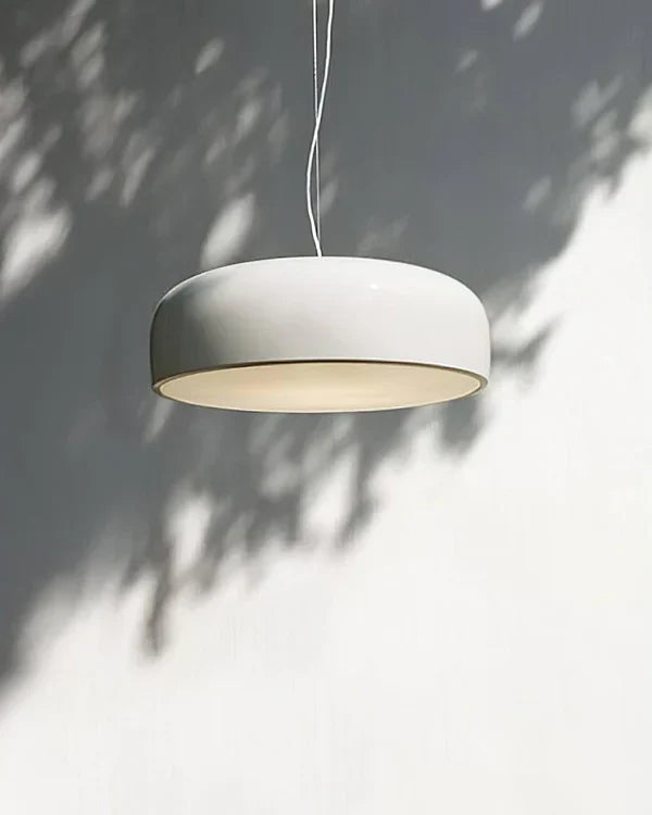 Nowoczesna Lampa Wisząca LED w Kształcie Dysku
