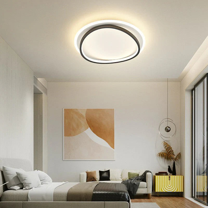 Nowoczesna Lampa Sufitowa LED w Futurystycznym Stylu