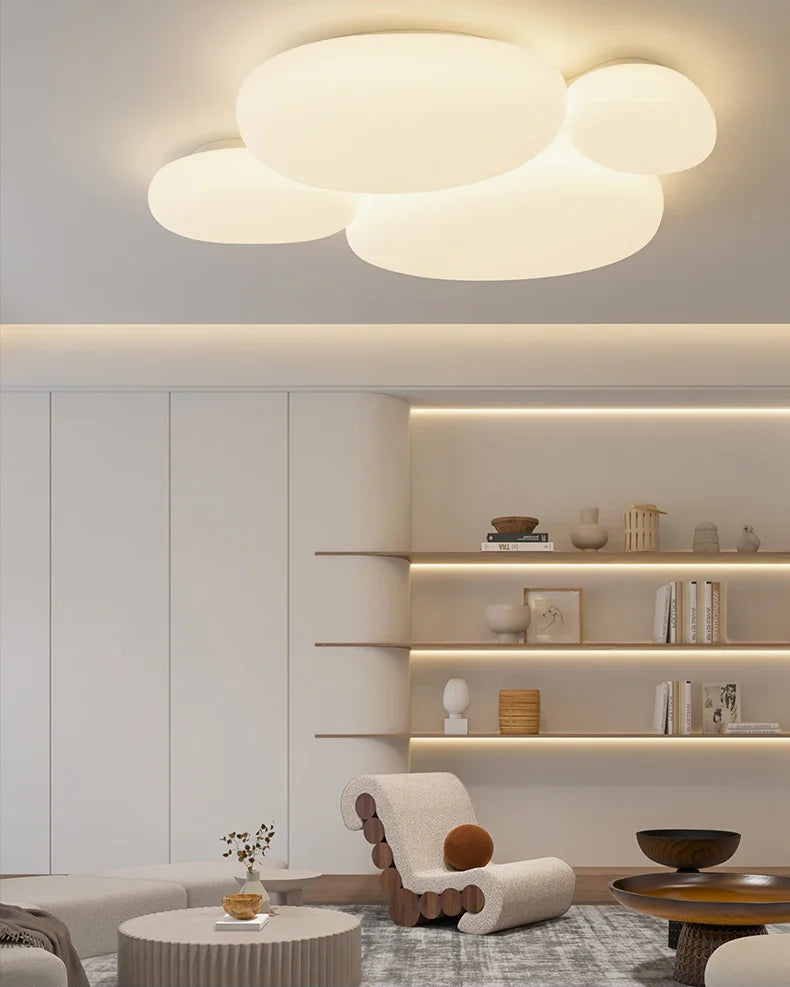 Lampa sufitowa LED w kształcie chmurki