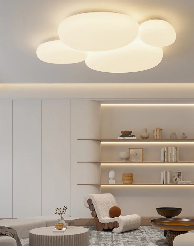 Lampa sufitowa LED w kształcie chmurki