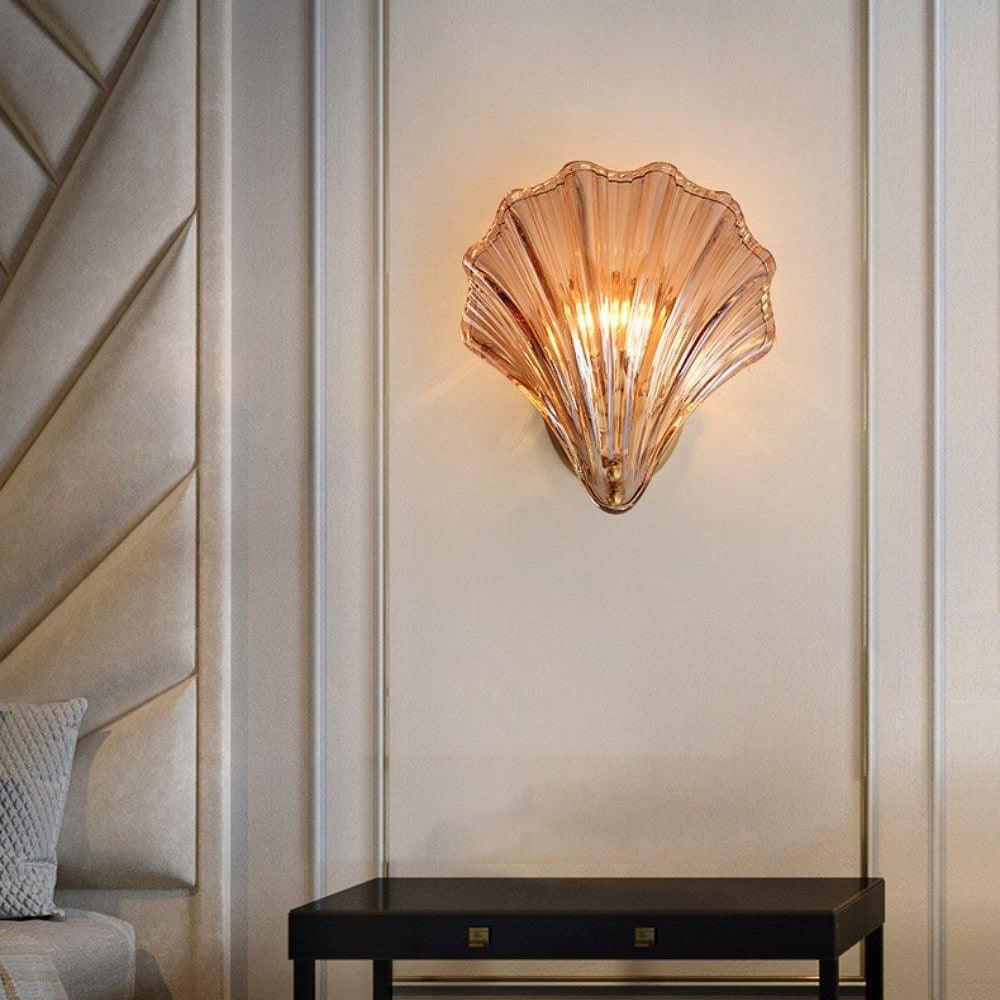 Kinkiet Ścienny Lampa LED w Kształcie Muszli