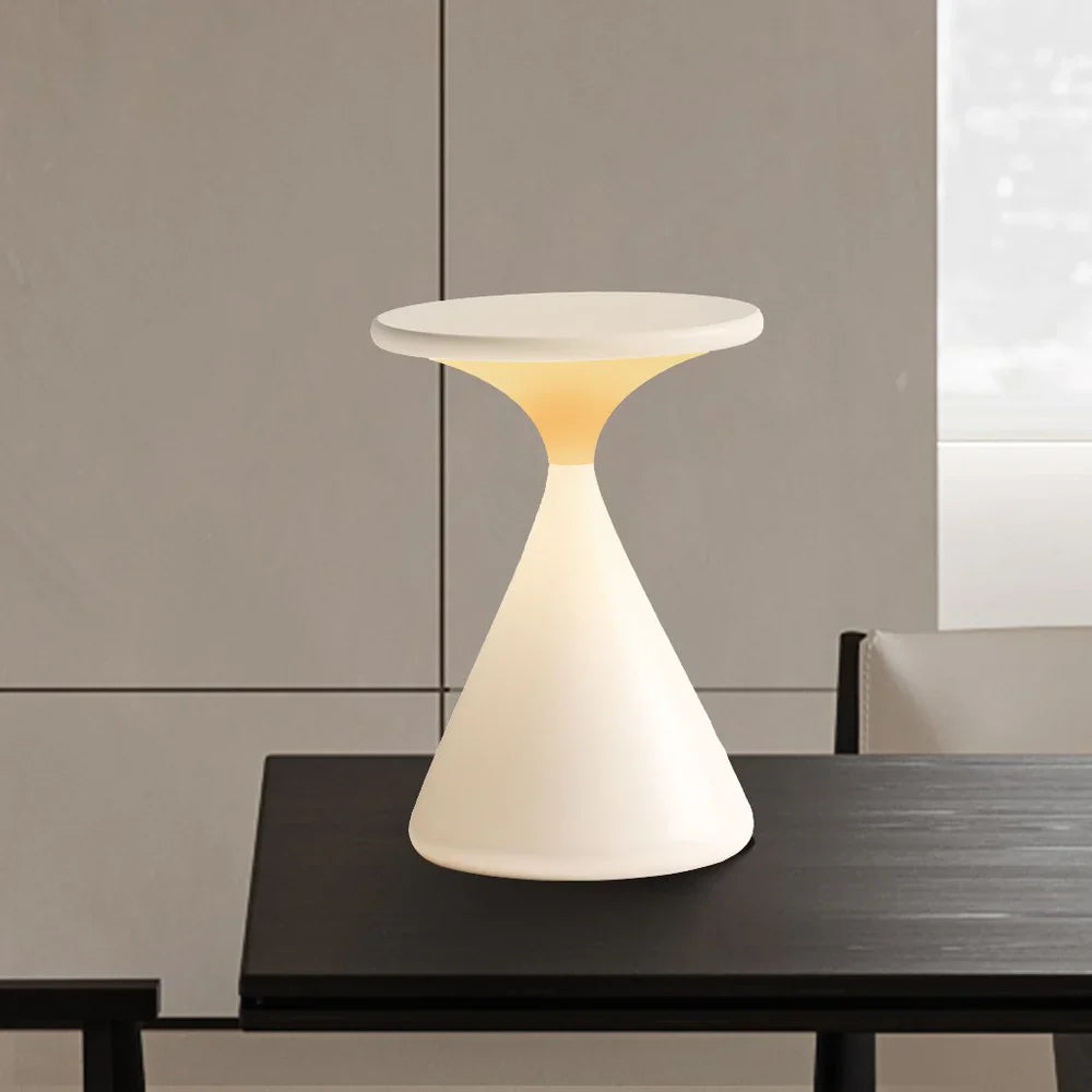 Lampa stołowa LED ładowalna z efektem lewitacji – nowoczesna, wodoodporna