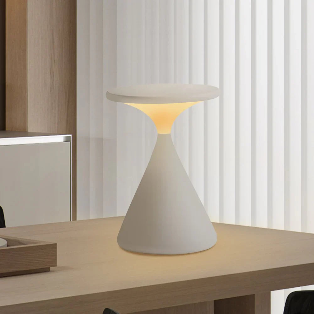 Lampa stołowa LED ładowalna z efektem lewitacji – nowoczesna, wodoodporna