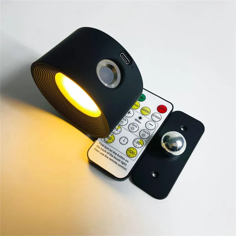 Bezprzewodowa odczepiana lampa ścienna LED