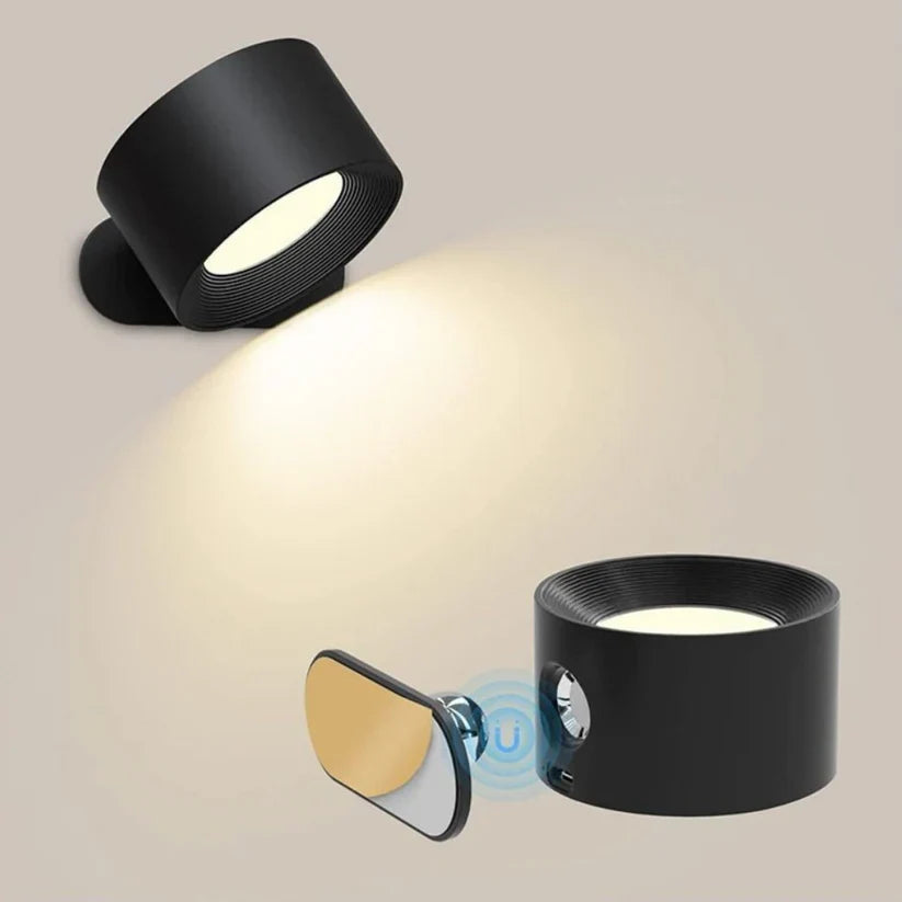 Bezprzewodowa odczepiana lampa ścienna LED